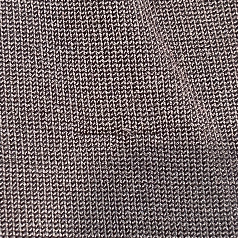 Pendleton Silk Blend 3/4 Sleeve Sweater size XL Brown Stitch Detail